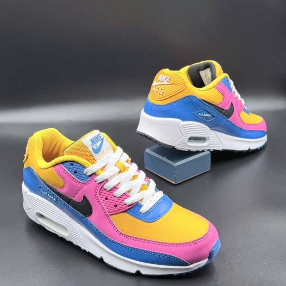 Nike Air Max 90 GS 'Multi-Color' - Picture 8 of 13